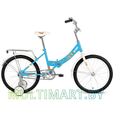 Детский велосипед Altair City Kids 20 compact (голубой/белый, 2020)